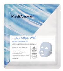 10 Pcs MediAnswer Pore Collagen Mask 37g
