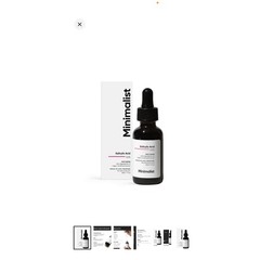 Minimalist 2% Salicylic Acid Face Serum for Acne Blackheads & Pores 30ml 1oz NEW
