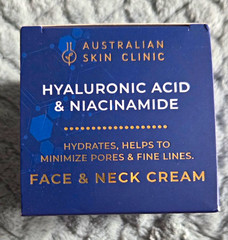 Australian Skin Clinic Hyaluronic Acid + Niacinamide Face & Neck Cream 3.38 oz