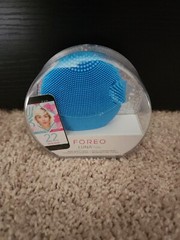 FOREO Luna Fofo Smart Beauty Coach Facial Cleansing Brush -AQUAMARINE
