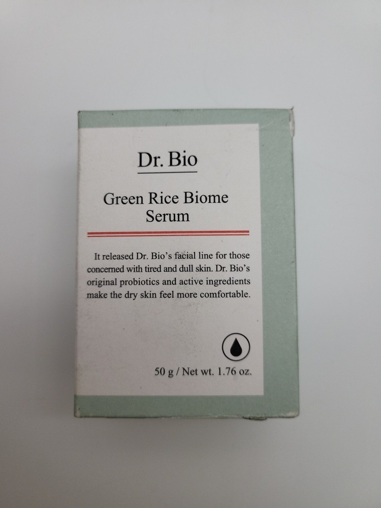Dr. Bio Green Rice Biome Serum Dry skin Hydration Dark Spots 50 g 1.76 oz New
