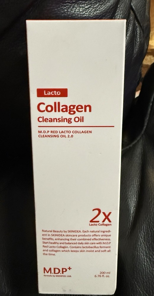 MDP RED LACTO COLLAGEN CLEANSING OIL 2.0 6.76oz/200ml Exp 2027