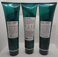 11.5oz. Eucalyptus & Tea Tree Oil Tube Of Body Cream (3 Available) NEW/Sealed
