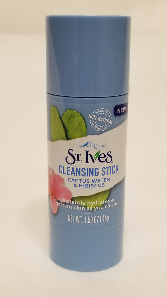 St. Ives Cleansing Stick Cactus Water And Hibiscus 1.59 oz