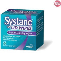 Pack of 3 Gentle Eyelid Wipes: 90 Count for Complete Makeup and Debris Removal