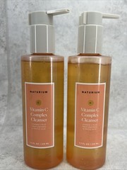 2x Vitamin C Complex Cleanser Naturium Vit C Plus Fruit Enzymes 7.1 fl oz. New