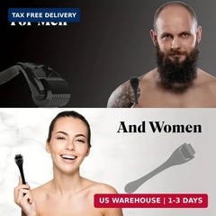 540 Titanium Derma Roller For Face Hair Beard，Scalp Derma Roller ，Beard Micronee
