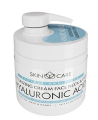 Skin Care Hyaluronic Acid Moisturizing Cream Face Neck Hands 16.9oz