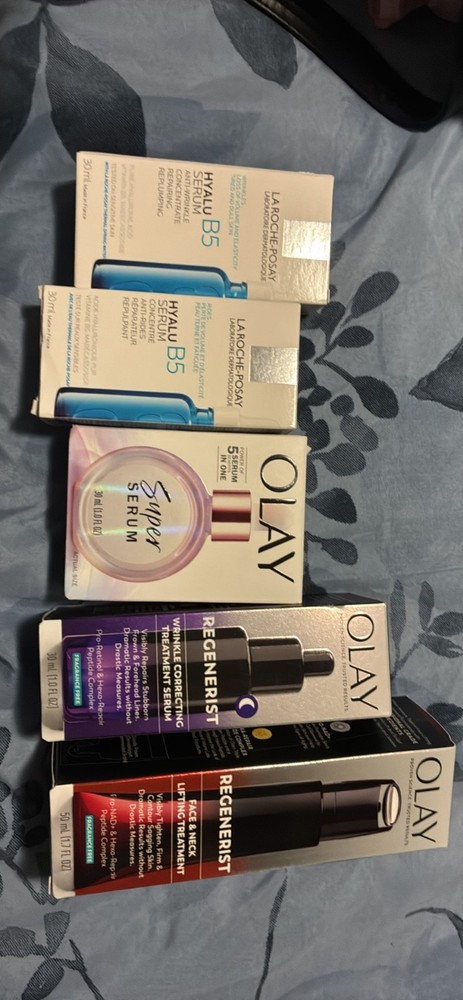 skin care bundles olay and LA ROCHE-POSAY