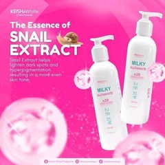 KEISHA White Skin Naturals Milky GlutaWhite x20 Body Lotion with SPF 50 – 250ml