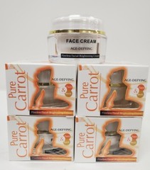 1 Piece Pure Carrot Age Defying Flawless Lightning Face Cream.