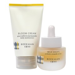 #Beekman 1802 Bloom Cream & Milk Drops 2-Piece Skincare Set