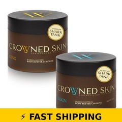 Crowned Skin King & Reign Body Butter Cologne Bundle – All-Day Fragrance