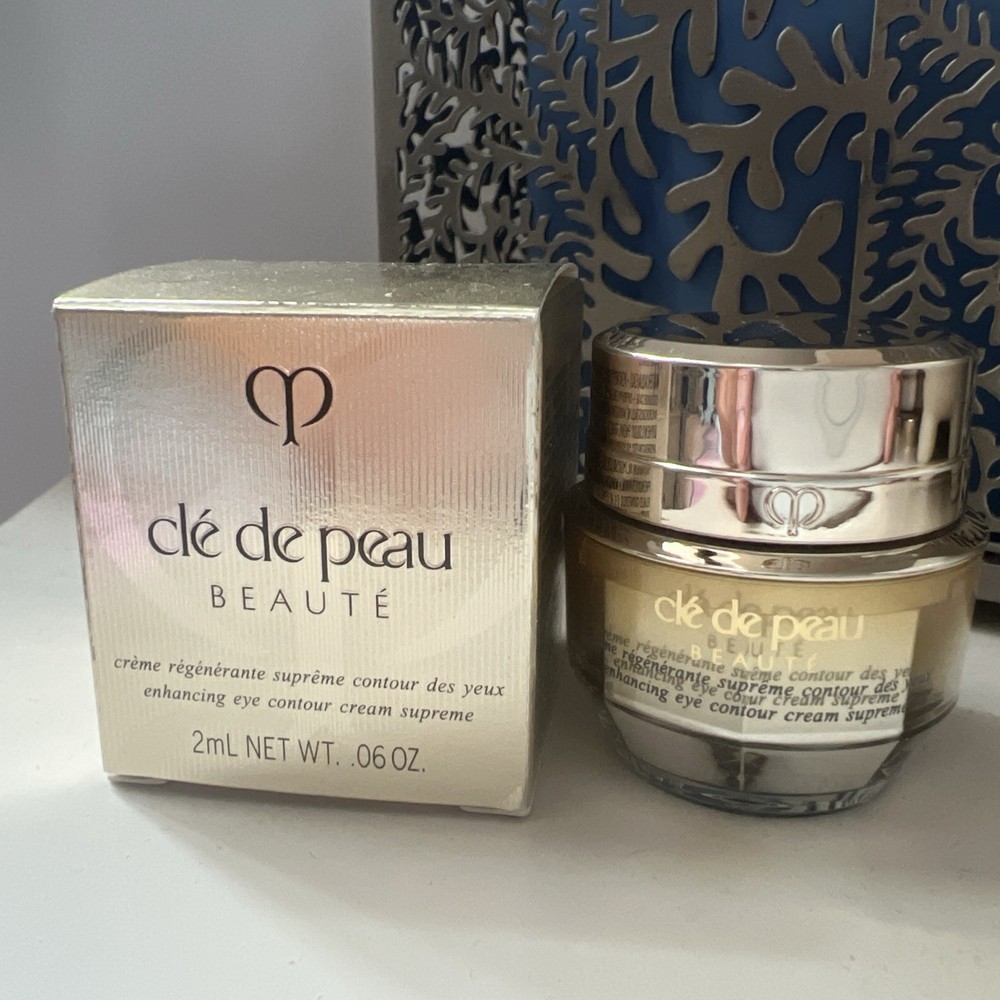 Cle de Peau Beaute Enhancing Eye Contour Creme Cream Supreme 2ml / 0.06oz New