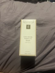 Eminence Citrus Kale Potent C E Serum Sampled 80% Full, 1 oz (30 mL)