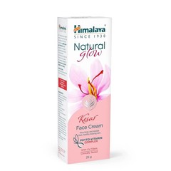 Himalaya Natural Glow Face Cream Kesar Vit E | Radiant Skin | UV Safe | 50g
