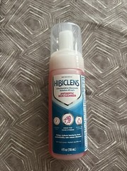 1-Bottle Hibiclens Antiseptic Antimicrobial Skin Cleanser 4oz Foam Pump 57541