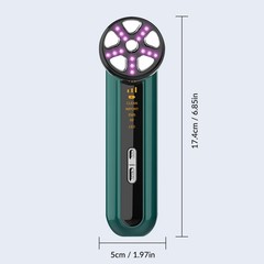 All In One Microcurrent RF LED Facial Massager For Firming And Glowing Skin