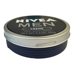NIVEA Men Creme Multipurpose Cream Face Hand Body Lotion 5.3 oz Tin Germany