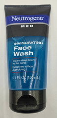 **Rare Hard to Find** Neutrogena Men Invigorating Face Wash Deep Clean 5.1oz