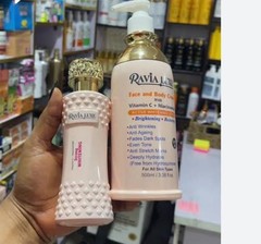 Ravia Luxe Face & Body lotion and serum 2 in 1
