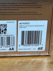 New AMIRO R1 TURBO FACIAL RF SKIN TIGHTENING DEVICE ARF001A