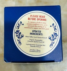 Whipped Bison Tallow Balm w/ Manuka Honey, Jojoba, Rose Geranium Oil NEW