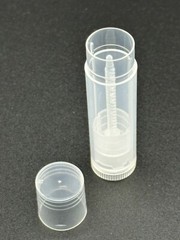 50x Clear LIP BALM Tubes EMPTY New Containers, DIY Chapstick BPA FREE, NO TRAY