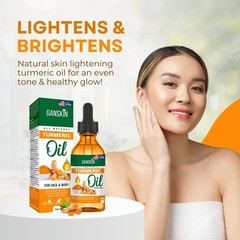 Turmeric Oil – Dark Spot Facial Serum for Face & Body – Natural Skin Brightening