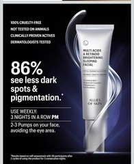 FAST SHIPPING!!! Allies of Skin Multi Acids &Retinoid Brightening Facial 1.7oz