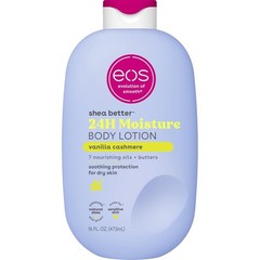eos Shea Better Body Lotion Vanilla Cashmere, 24-Hour Moisture Skin Care
