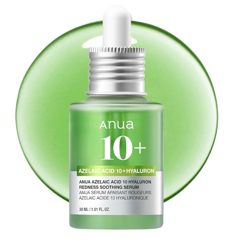 Anua Azelaic Acid 10 Hyaluron Redness Soothing Serum, Blemish / Oily-Prone Ski