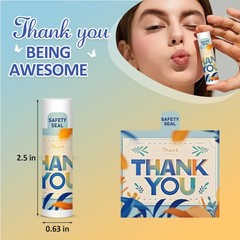 60 Pack Appreciation Gifts Bulk Employee Thank You Lip Balms for Volunteer…