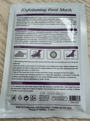 Foot Peel Mask 2 Pack Remove Callus & Repair rough heals-Men Women (Lavender)