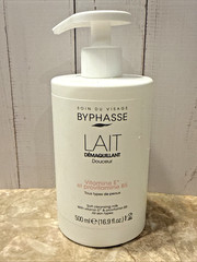 SOIN DU VISAGE Byphasse LAIT ~ Facial Care Cleansing Milk 16.9 oz NEW Vitamin E