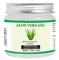 Aloe Vera Gel | 99% Pure Natural Aloe Gel | For Moisturizing Face Skin & Hair…
