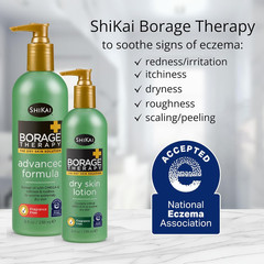 Borage Therapy Dry Skin Lotion Moisturizer (16Oz, Pack of 2) Unscented Skincare
