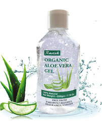 Aloe Vera Gel | 100% Pure Natural Aloe Gel for Moisturizing Face Skin & Hair