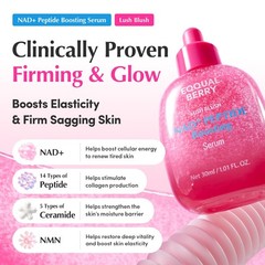NAD+ Peptide Boosting | 14 Peptide for , Neck & Body | Niacinamide 2% & Vegan…