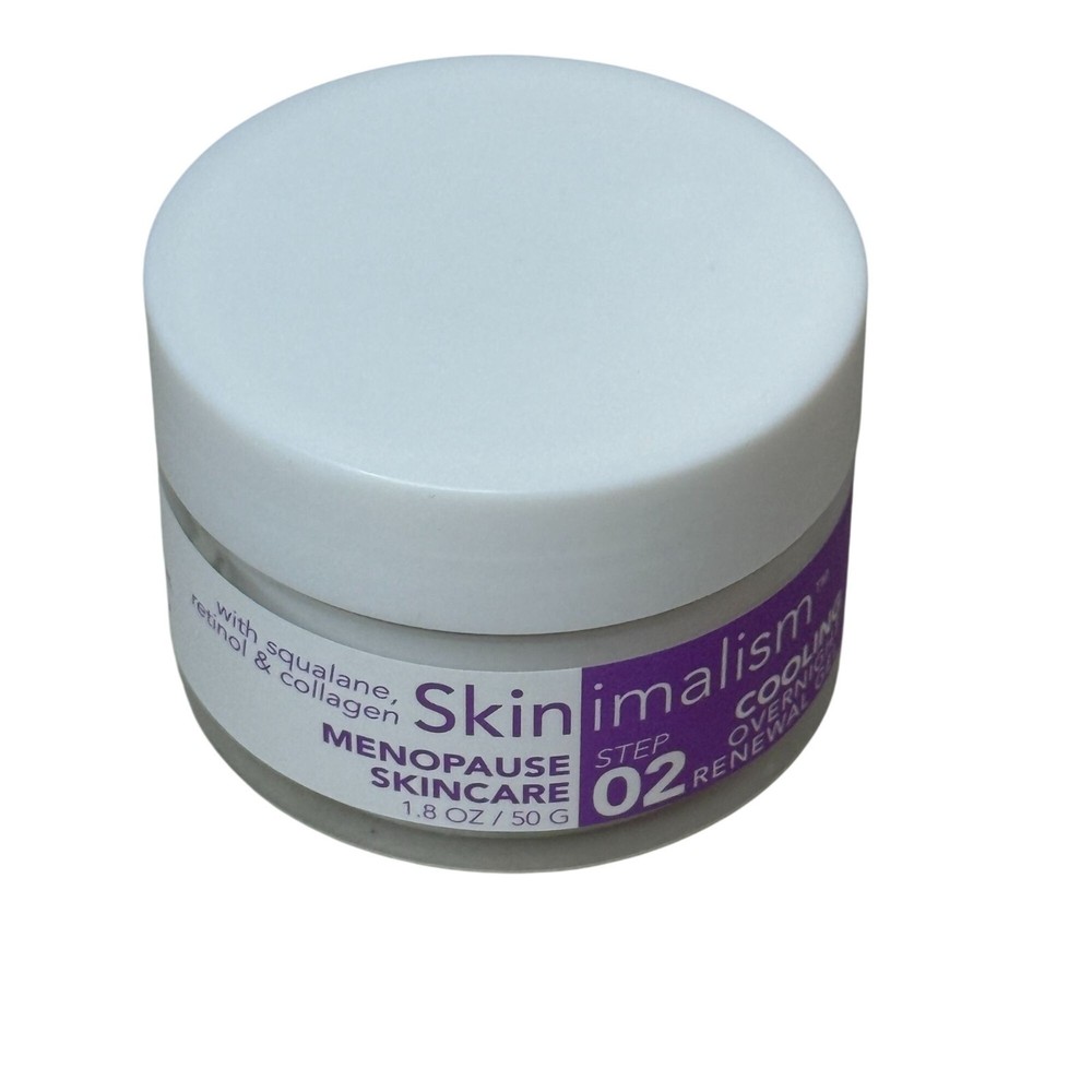 Skinimalism Menopause Skincare Retinol Squalane Collagen Night Gel 1.8oz