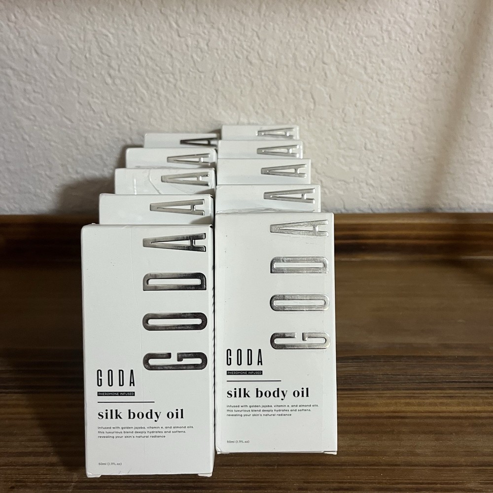 GODA Silk Body Oil Firming Anti Aging Moisturizer Formula 1.7oz LOT Of 10 Boxes