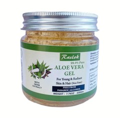 Organic Aloe Vera Gel Pure Natural Moisturizing Face Skin Hair Cucumber 7.76 OZ