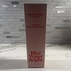 THE FACE SHOP Rice Water Bright Rice Milk & Jelly Foaming Cleanser 190ml