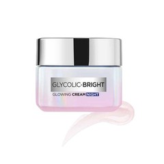 L&rsquo;Oreal Paris Glycolic Bright Glowing Night Cream For All Skin 15ml
