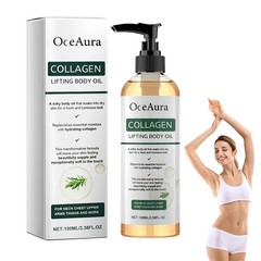 3Pack Collagen Luxury Body Oil Firms Tighten & Hydrate Loose Skin 100ml