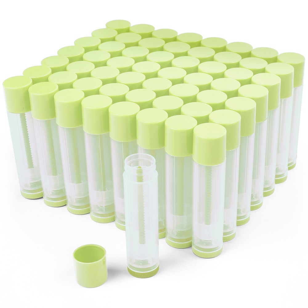 Lip Balm Tubes Empty 5.5ml Clear Lip Balm Container Tubes BPA Free & Leak Free