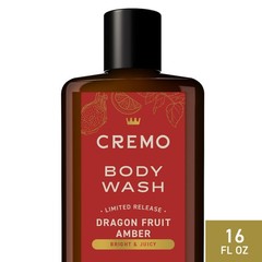 Body Wash Men Dragon Fruit Amber Rich Lathering 16 Fl Oz Cremo