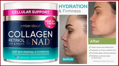 NEW Superior Crema De +Colageno + Retinol +Nad revitalizar regenerar y aclarar