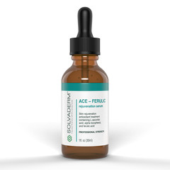 Solvaderm Ace-Ferulic Rejuvenation Serum – Vitamin C and E 1 fl oz