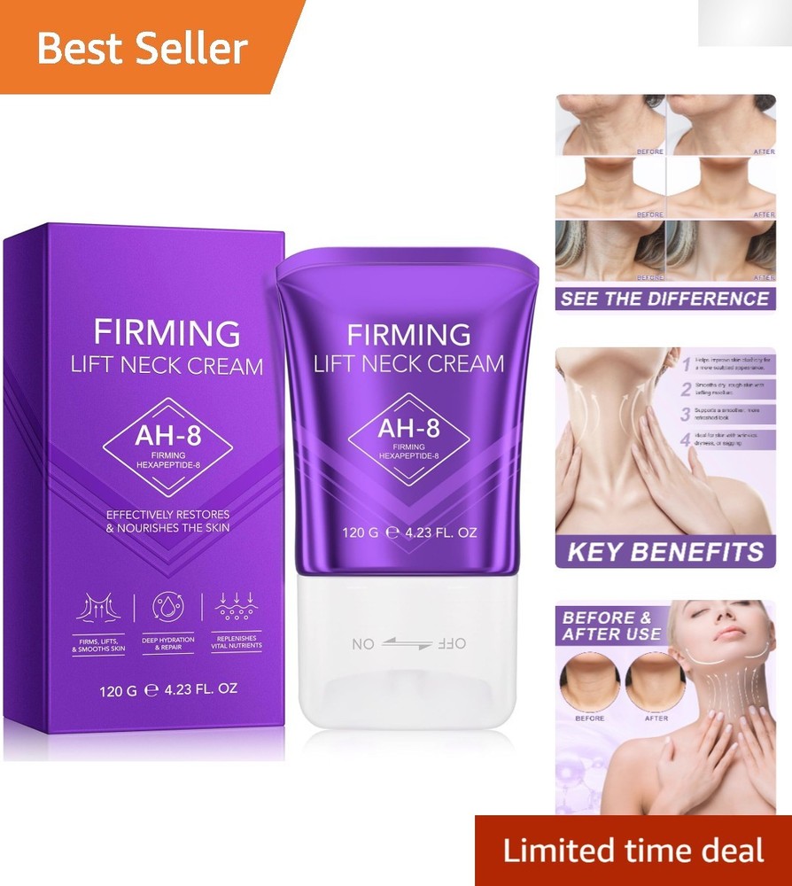 AH-8 Firming Neck Cream 4.23oz – Advanced Hydration and Lift for Youthful Skin